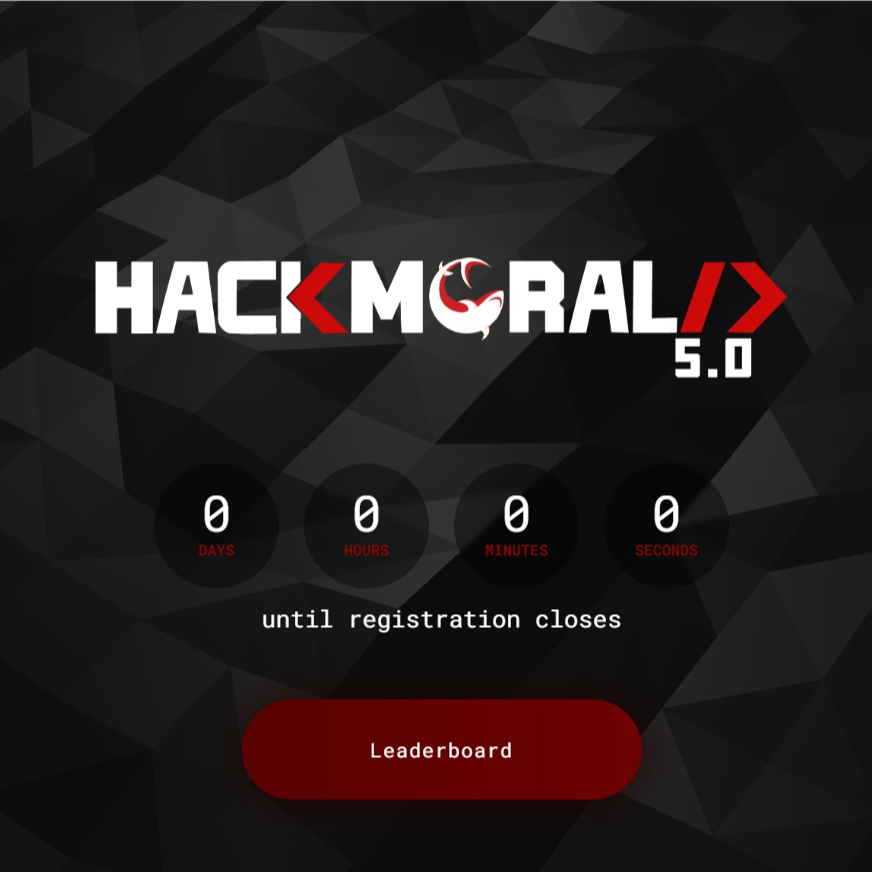 Hackmoral 7.0 team